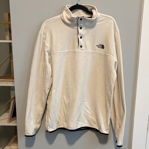 The North Face Off-White Fleece Pullover